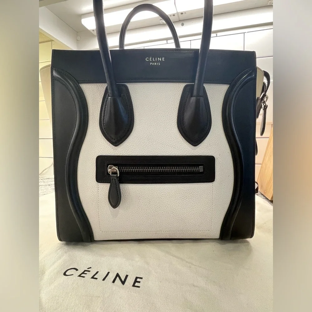 Celine Micro Luggage Handbag - Picture 3 of 10
